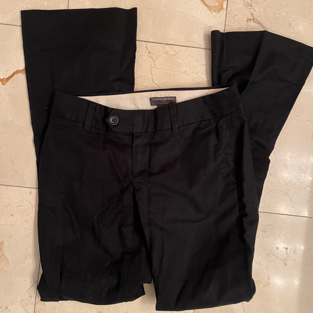 Banana Republic Black Dress Pants - Picture 2 of 4